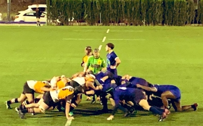 El Sabadell Rugby Club, enmig del partit contra el filial dels Gòtics | Sabadell Rugby Club